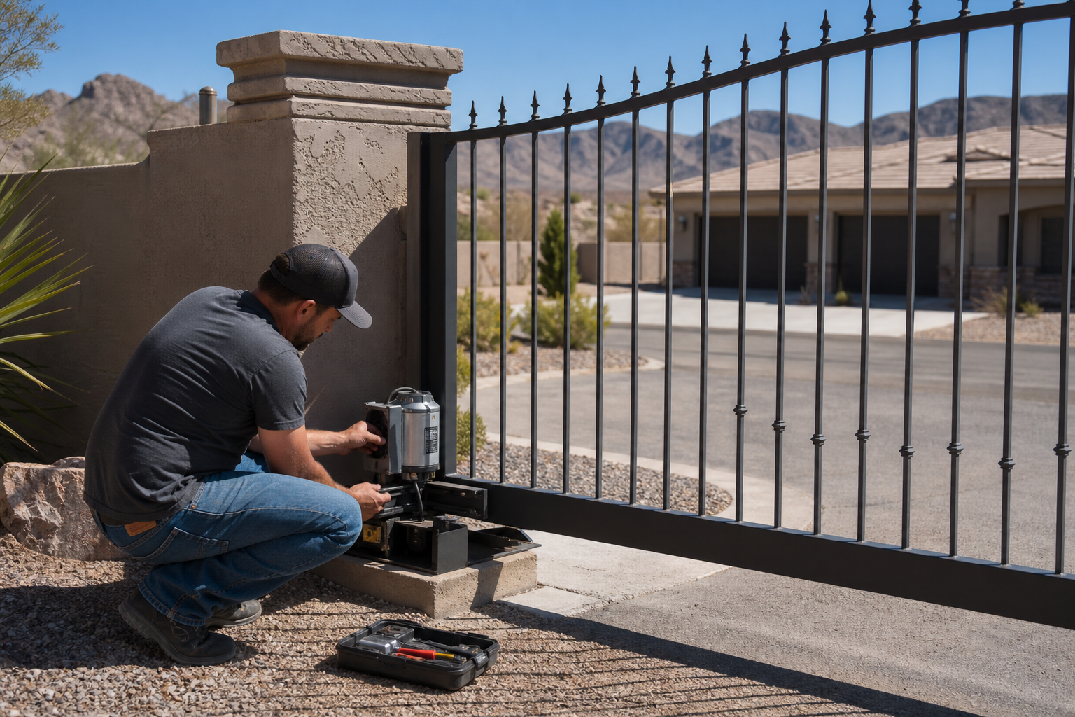 DIY vs. Professional Gate Repair: What Las Vegas Homeowners Should Know